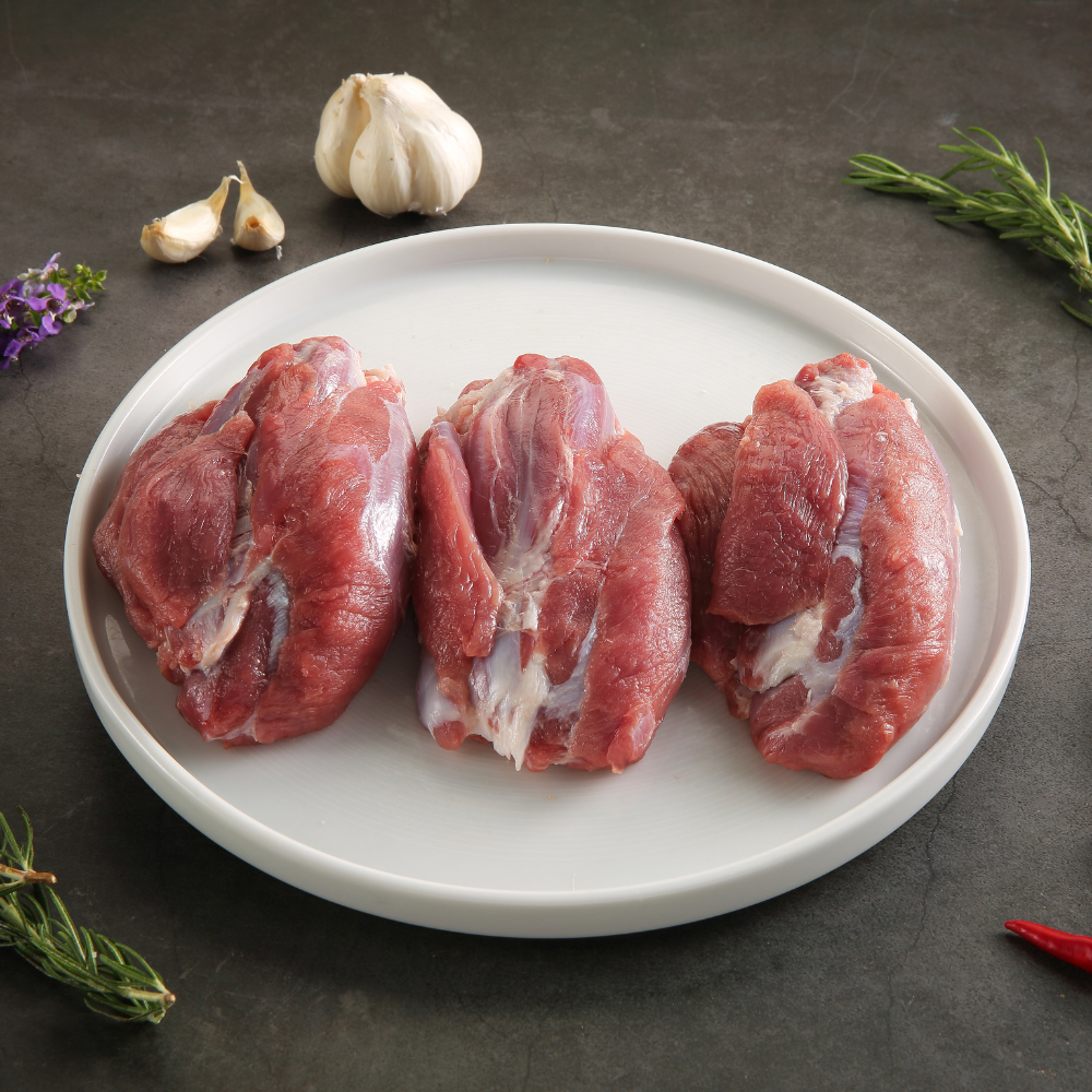 【香草豬】腱子肉 350g｜台灣頂級肉品｜使用香草中藥草飼養無腥味