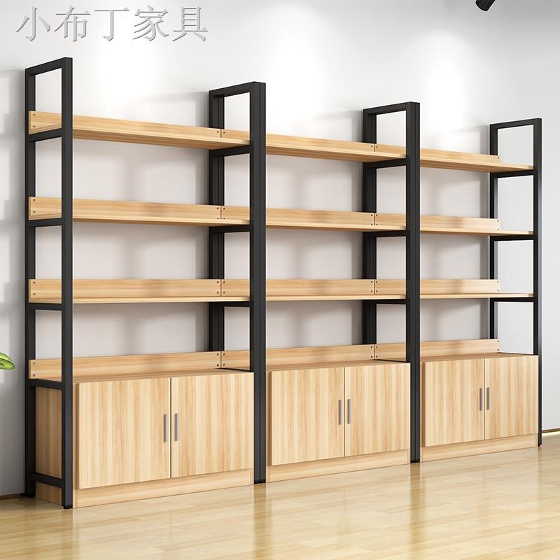 置物架 置物櫃 超市貨架 展示架 置物架便利店多層多功能化妝品展示櫃子產品陳列架子 貨架帶櫃子 顏色備註的