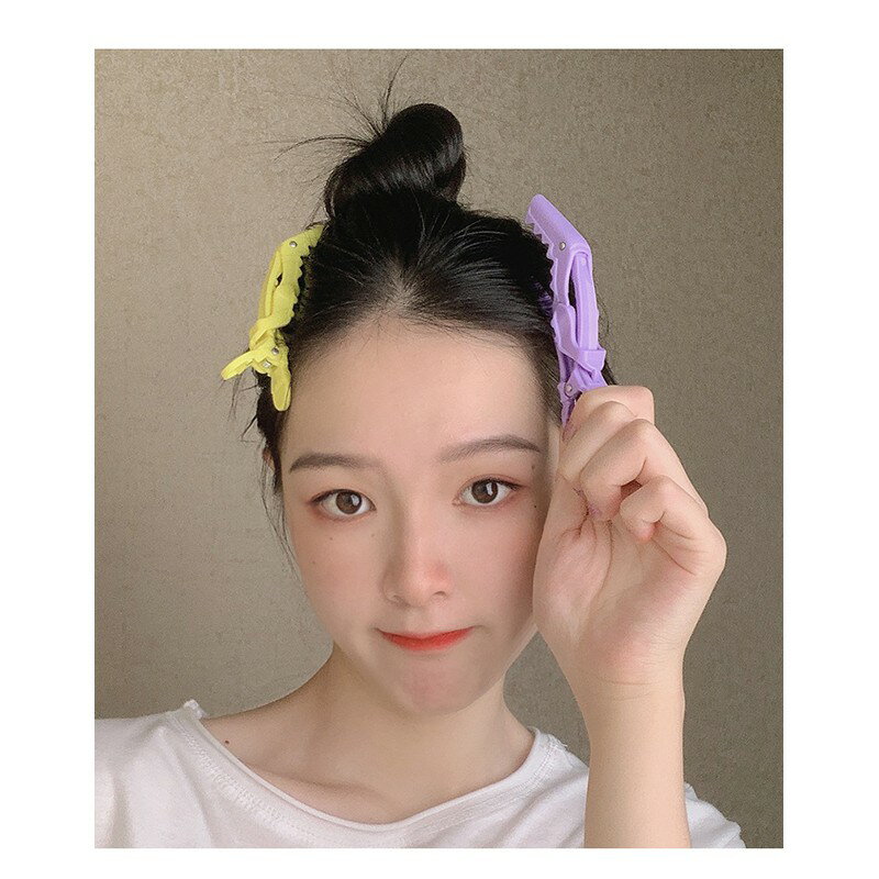 鱷魚🐊髮夾【G013】台灣出貨 居家  美髮造型師定位髮夾 萬能造型夾 鱷魚夾 長嘴夾 卷髮 髮型師必備 美妝用具 2