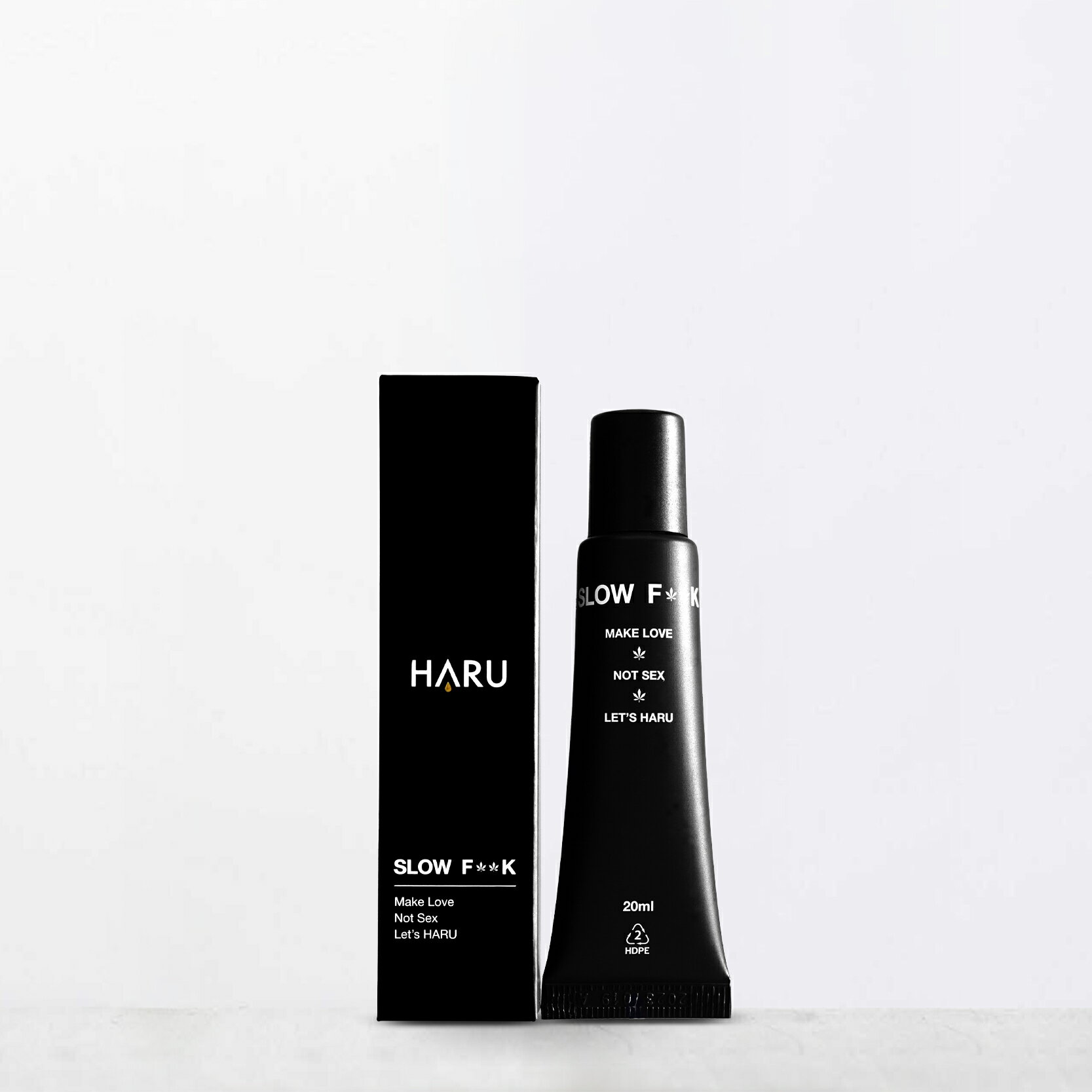 HARU 慢慢愛男性延時乳膏 不麻木 大麻籽久戰乳液 SLOW FxxK 20ml