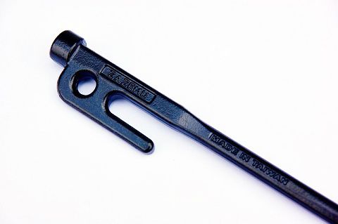 《台南悠活運動家》JIALORNG 嘉隆 ZAZEMU ZR-102 鍛造 大黑釘 20cm 台灣製造