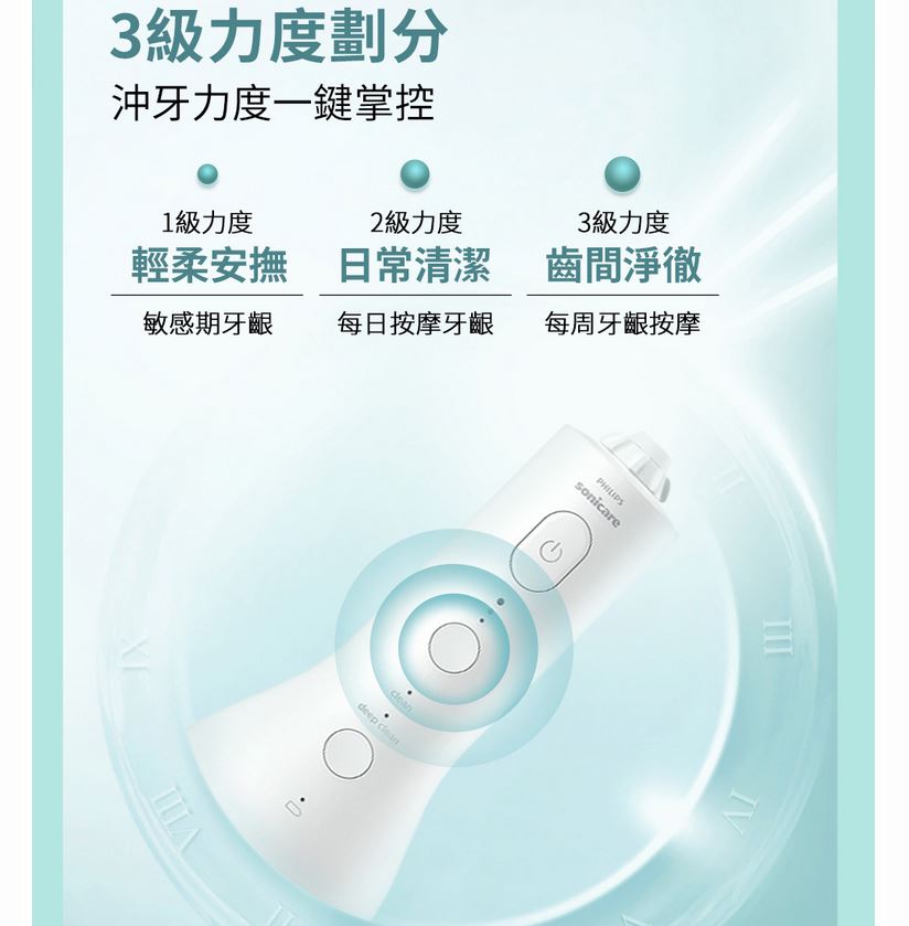 【超值組合+贈原廠沖牙機】PHILIPS 飛利浦兒童音波震動電動牙刷 HX6322/HX-6322 3