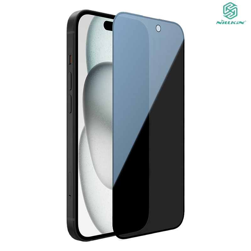 99免運 螢幕保護貼 NILLKIN Apple iPhone 15 15 Plus 隱衛滿版防窺玻璃貼【愛瘋潮】【APP下單最高22%回饋】