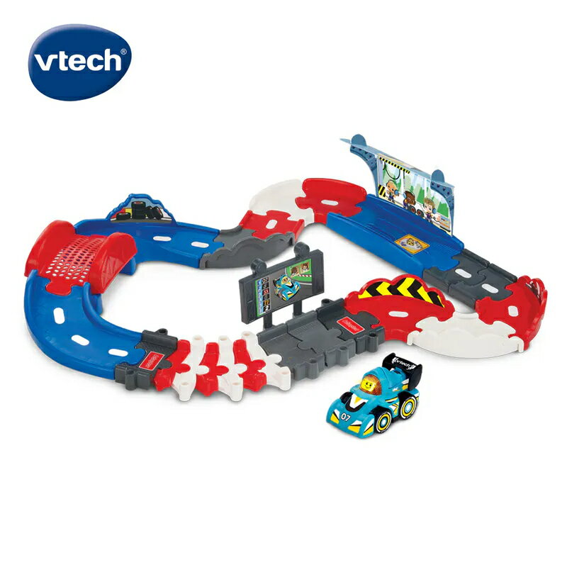 Vtech 聲光城市嘟嘟車-小小賽車軌道組★衛立兒生活館★3417765949036