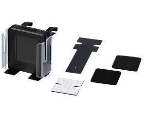 權世界@汽車用品 日本SEIKO 儀錶板黏貼式/冷氣口夾式兩用 智慧型手機架 EC-215