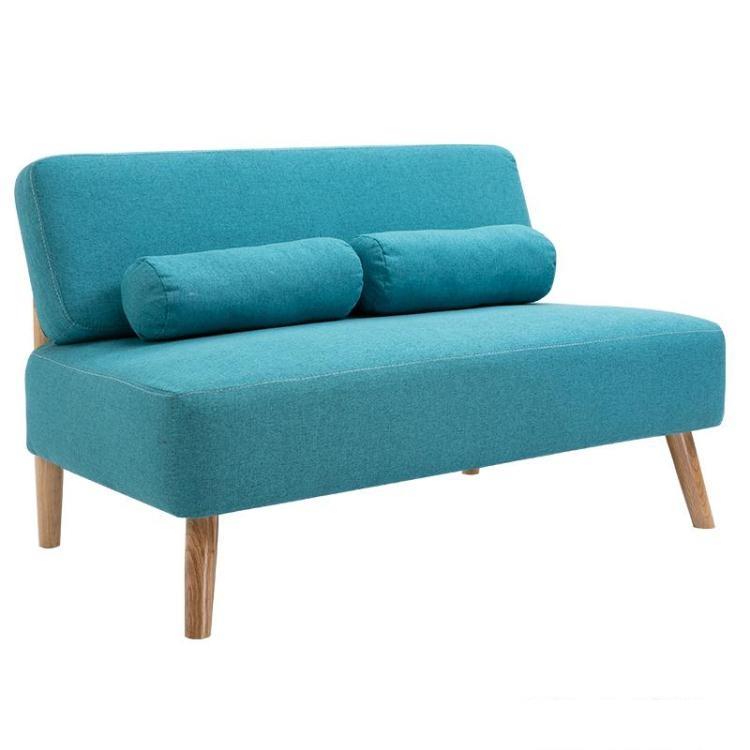 北歐布藝沙發小戶型網紅款客廳簡易沙發椅單人雙人現代簡約小沙發AQ