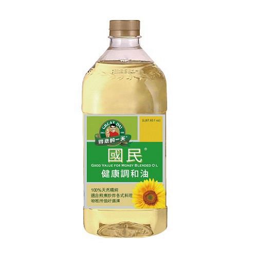 桂格得意的一天國民健康調和油2L【愛買】