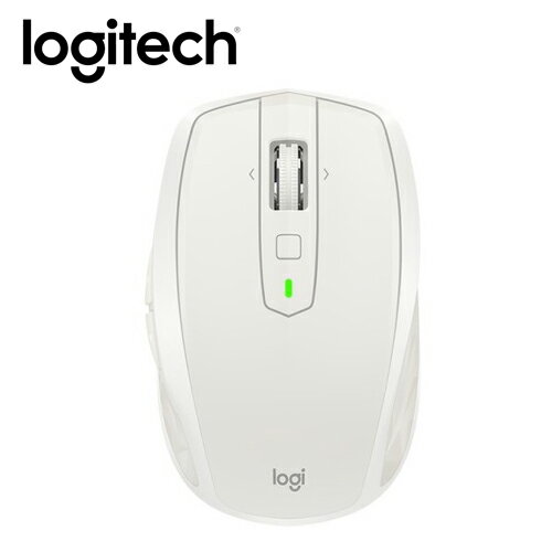 【logitech 羅技】MX ANYWHERE 2S 無線滑鼠 白 【贈手搖飲料杯套】【三井3C】