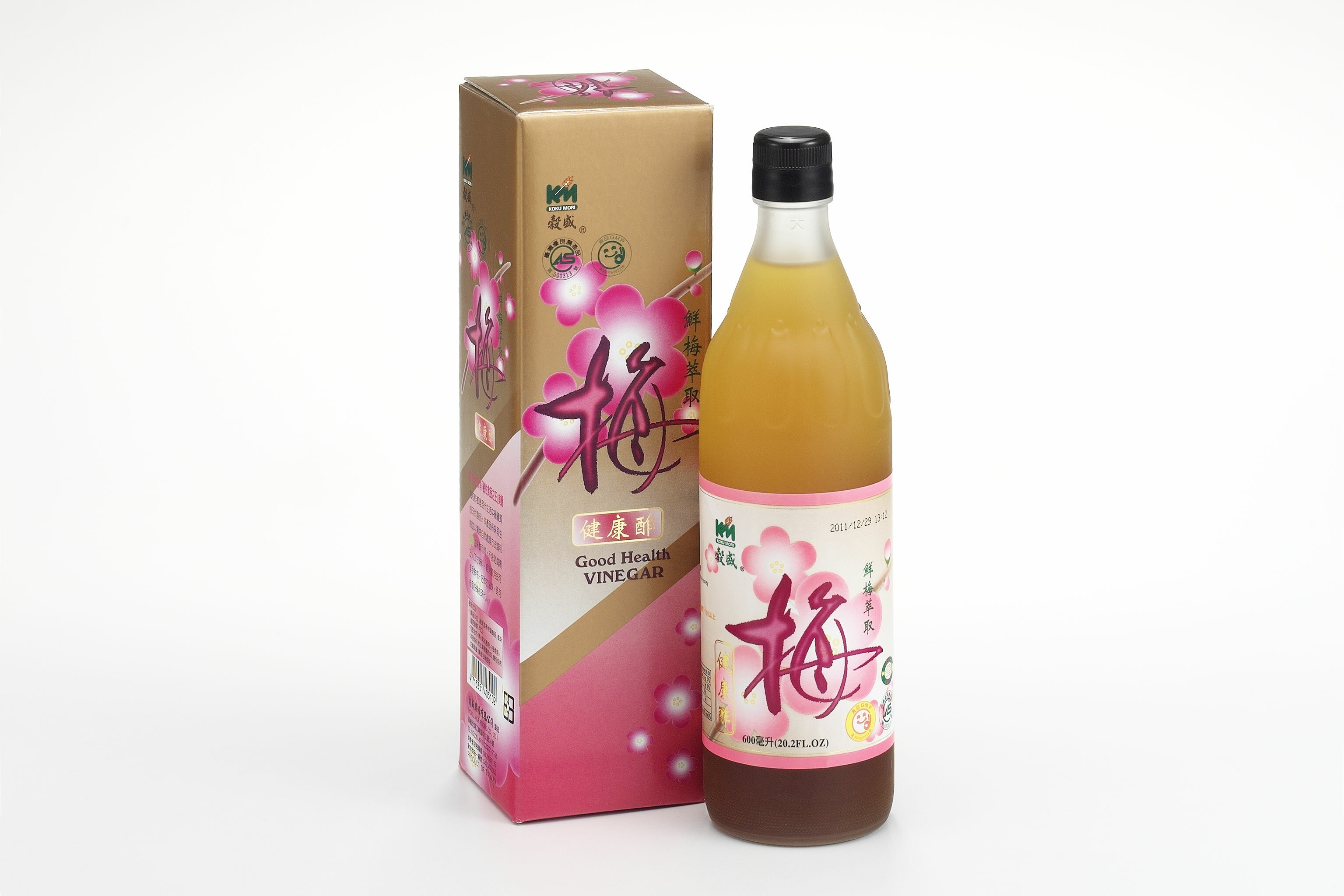 【穀盛】梅子果酢600ml 1