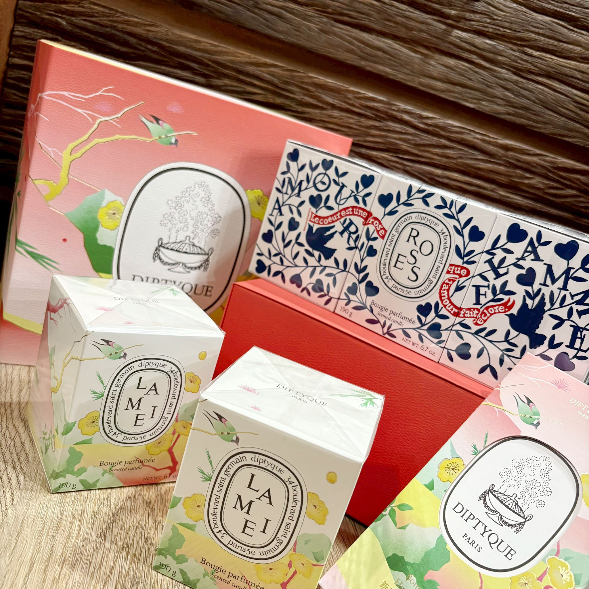 【Diptyque】臘梅 蠟梅 玫瑰 花系列 限定 情人節 新年 新春 香氛蠟燭 190g｜夏季推薦⚡專櫃 品牌香氛