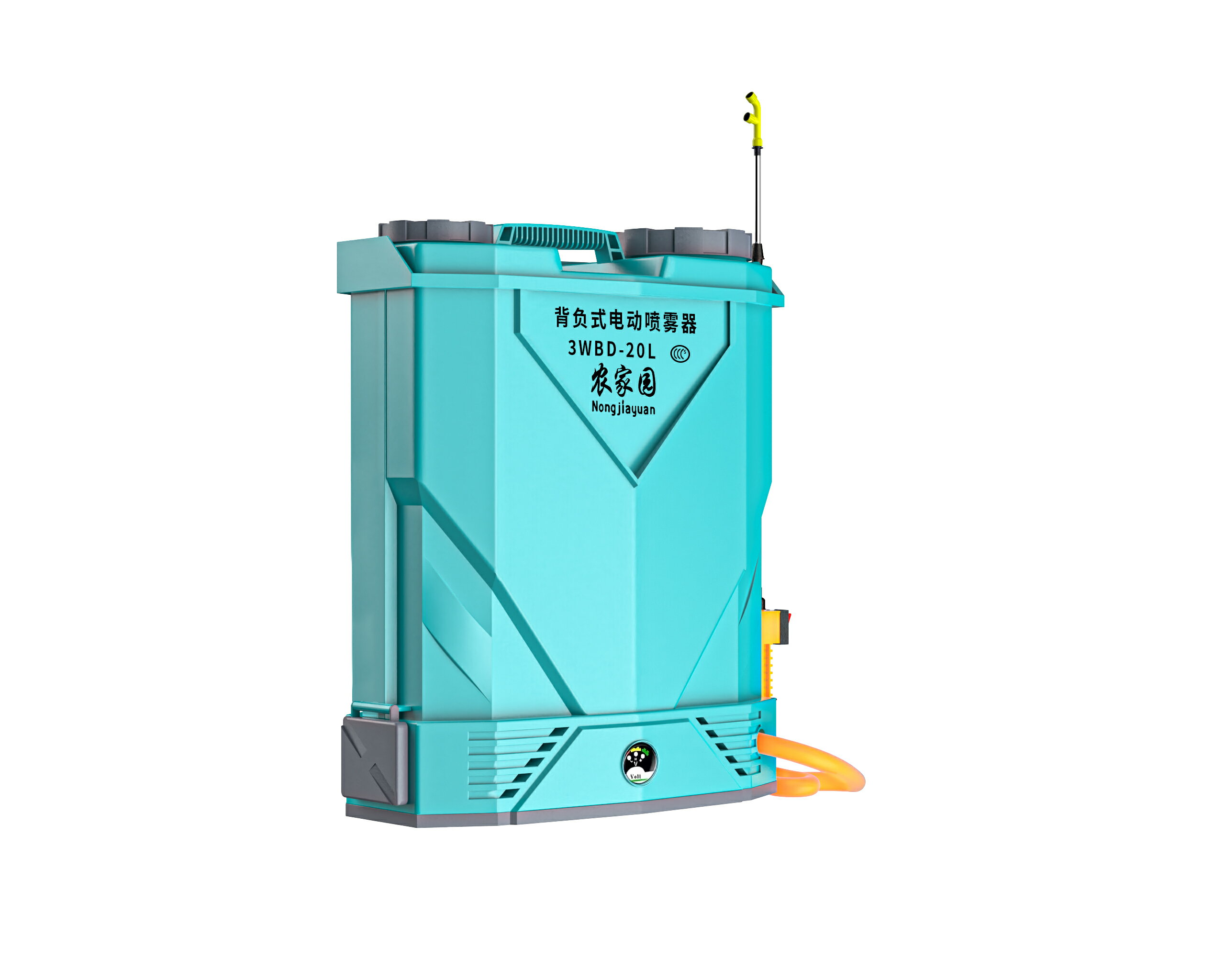 雙泵高壓電動噴霧器農用噴灑背負式打藥機新型果樹園林雙電機水壺