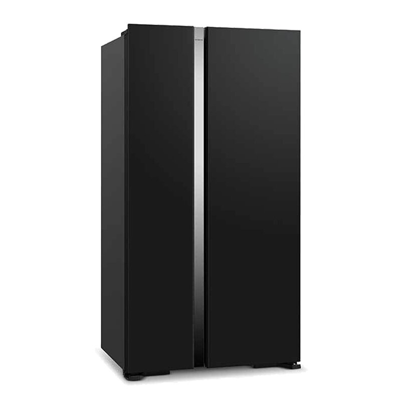 【HITACHI】 日立595公升變頻對開冰箱 [RS600PTW-GBK琉璃黑] 含基本安裝 有贈品【三井3C】