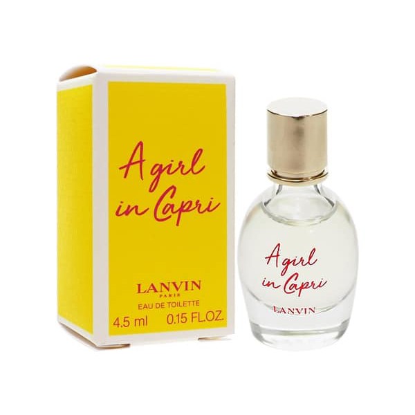 LANVIN 浪凡 卡布里風情女性淡香水 4.5ml｜期間限定◆秋冬迷人香氛