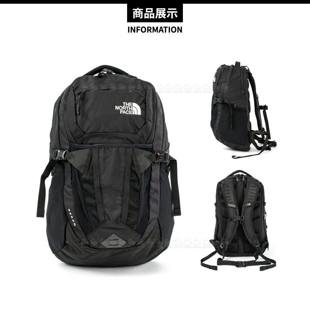 The North Face 30L RECOM 舒適防護雙肩後背包《黑》】3KV1/雙肩背包