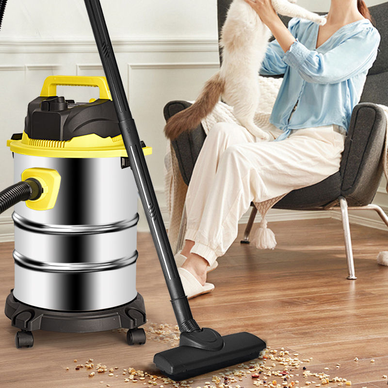 可打統編 吸塵器家用大吸力桶式大功率商用洗車干濕兩用吸塵器手持強力吸塵 3