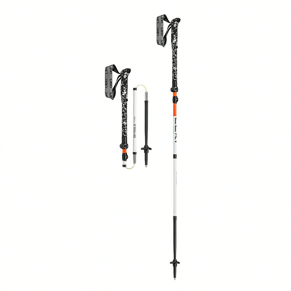 ├登山樂┤德國 LEKI Skysolo FX Carbon 120 - 140 cm 碳纖維登山杖 1對 # LEKI-65627101S