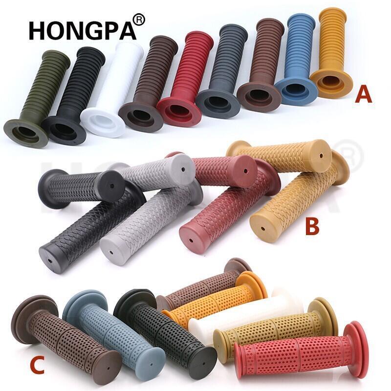 快速出貨 台灣現貨【HONGPA】機車復古 握把套 手把套 22mm握把 手把 改裝通用 ktr 野狼 愛將 雲豹 my150 咖