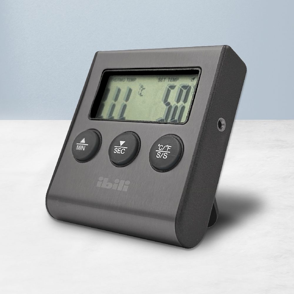 《IBILI》磁吸探針計時溫度計 | 烘焙測溫 料理烹飪 電子測溫溫度計時計