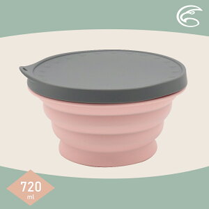 ADISI 隨身折疊碗 AS23081 (720ml) / 城市綠洲 (矽膠碗 隔熱墊 砧板 菜盤 食物容器)