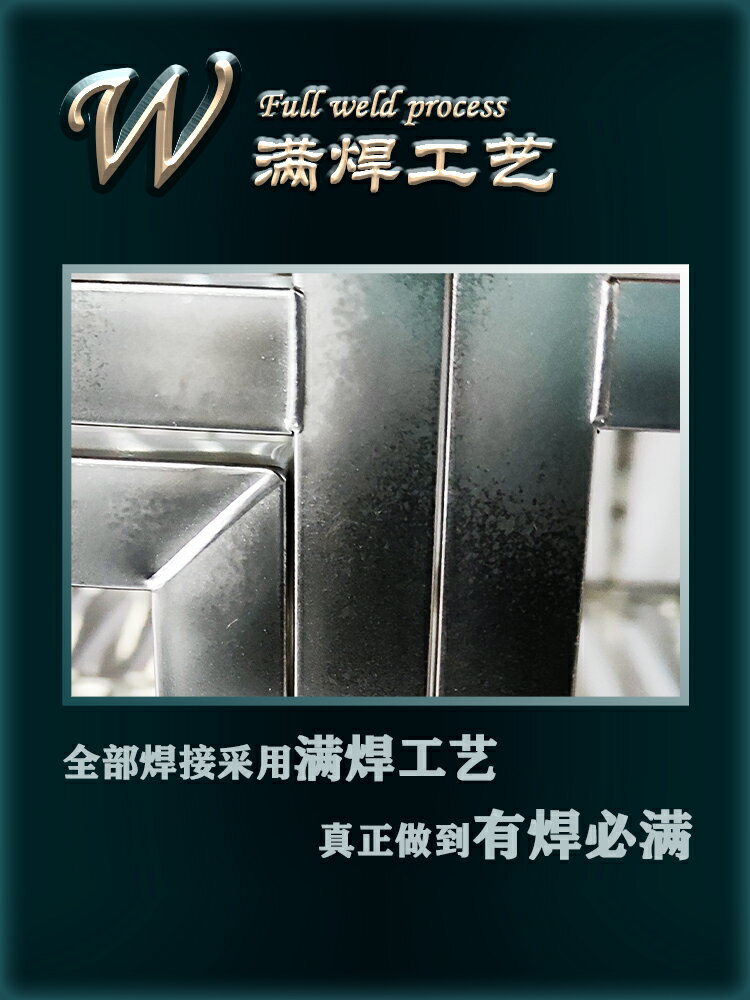【超多款式咨詢客服】304不銹鋼狗籠子 全方管滿焊加厚加粗一體成型框架小中大型犬狗窩 2