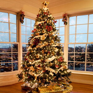 聖誕樹 聖誕樹家用1.5米豪華加密大套餐場景布置小型1.2節聖誕擺件裝飾品 米家