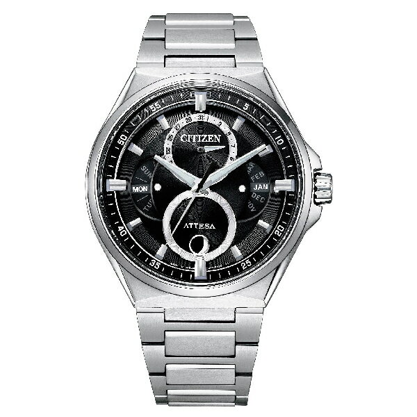 CITIZEN 星辰錶 BU0060-68E 鈦金屬月相光動能錶 銀X黑 42mm｜樂天全館特惠中★指定刷卡回饋10%