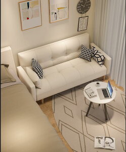 公寓經濟型小戶型網紅款沙發臥室女迷你出租房客廳單人布藝小沙發