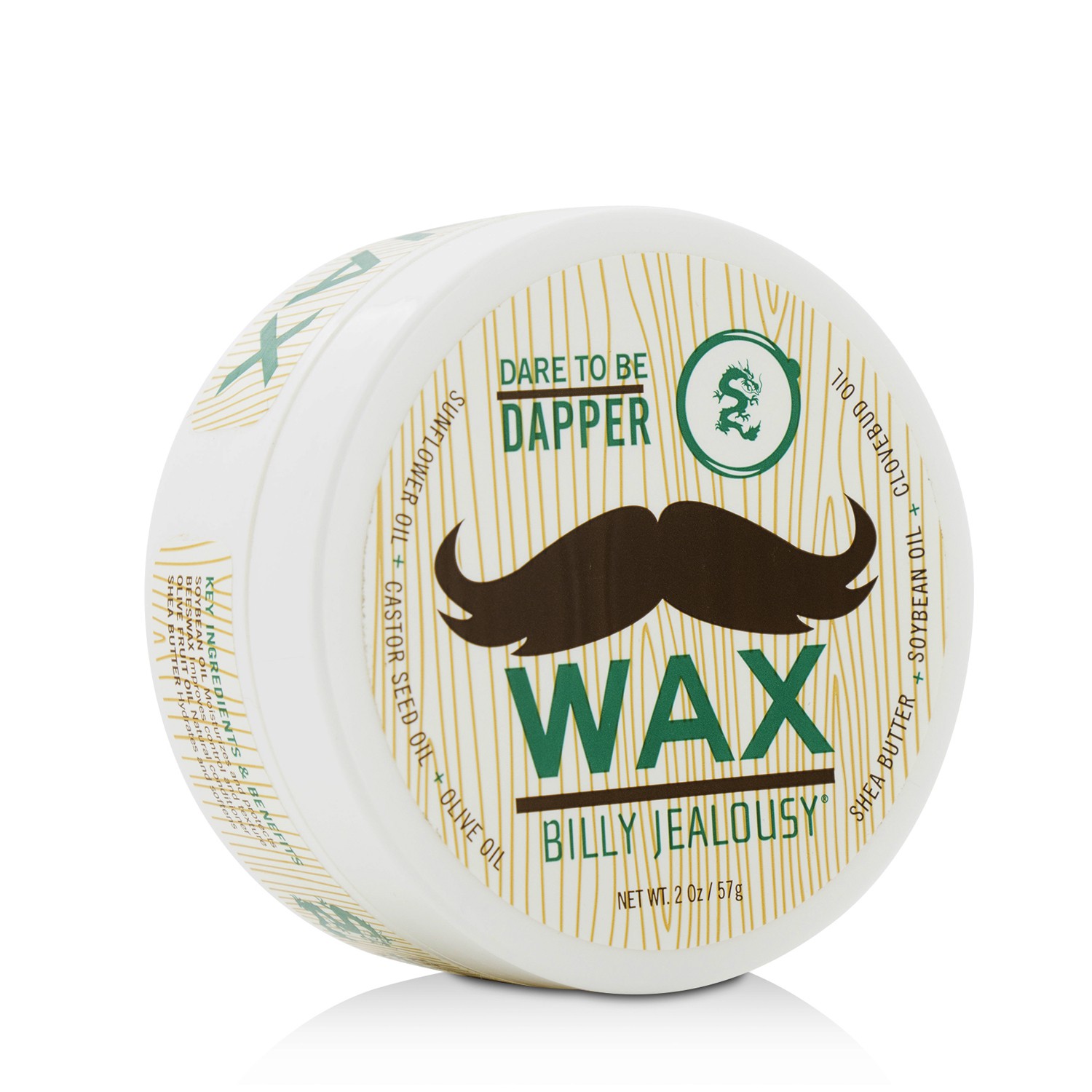 Billy Jealousy - 男士鬍鬚定型膏Bulletproof Mustache Fiber Wax