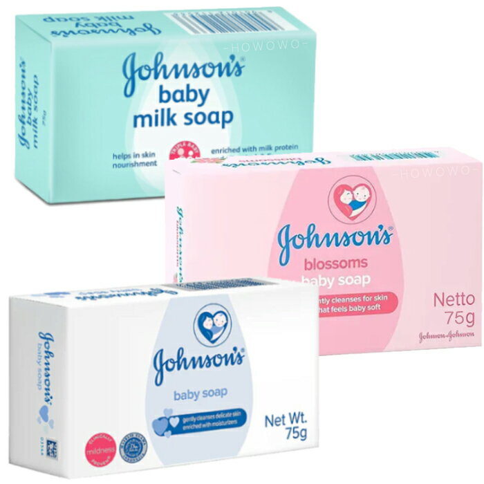 嬌生 Johnson's 嬰兒潤膚香皂 75g 牛奶 花香 原味 蜂蜜 寶寶肥皂 嬰兒皂 0500
