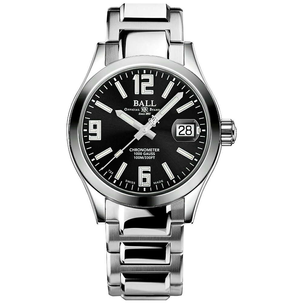 BALL 波爾錶 Engineer III Pioneer系列天文臺機械腕錶(NM2026C-S15CJ-BK)-40mm-黑麵鋼帶【刷卡回饋 分期0利率】【APP下單點數13倍送】