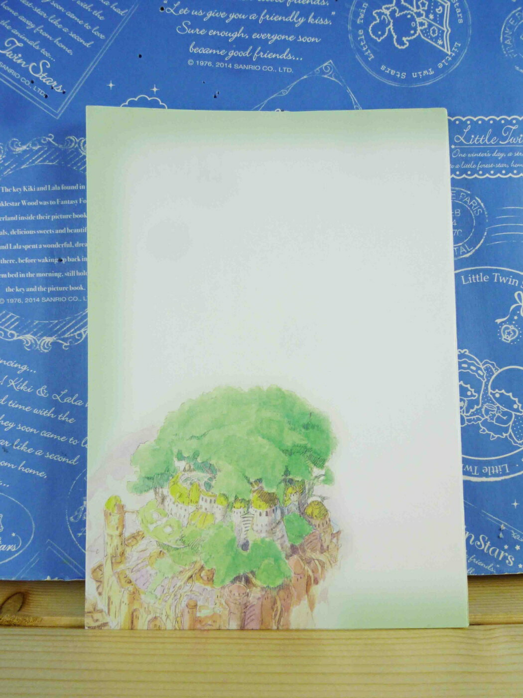 【震撼精品百貨】天空の城ラピュタ 天空之城 地址便條-綠 震撼日式精品百貨