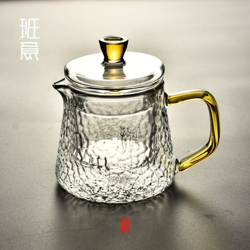玻璃公道杯分茶器茶漏套裝加厚耐熱公杯帶過濾大號功夫茶具配件1入
