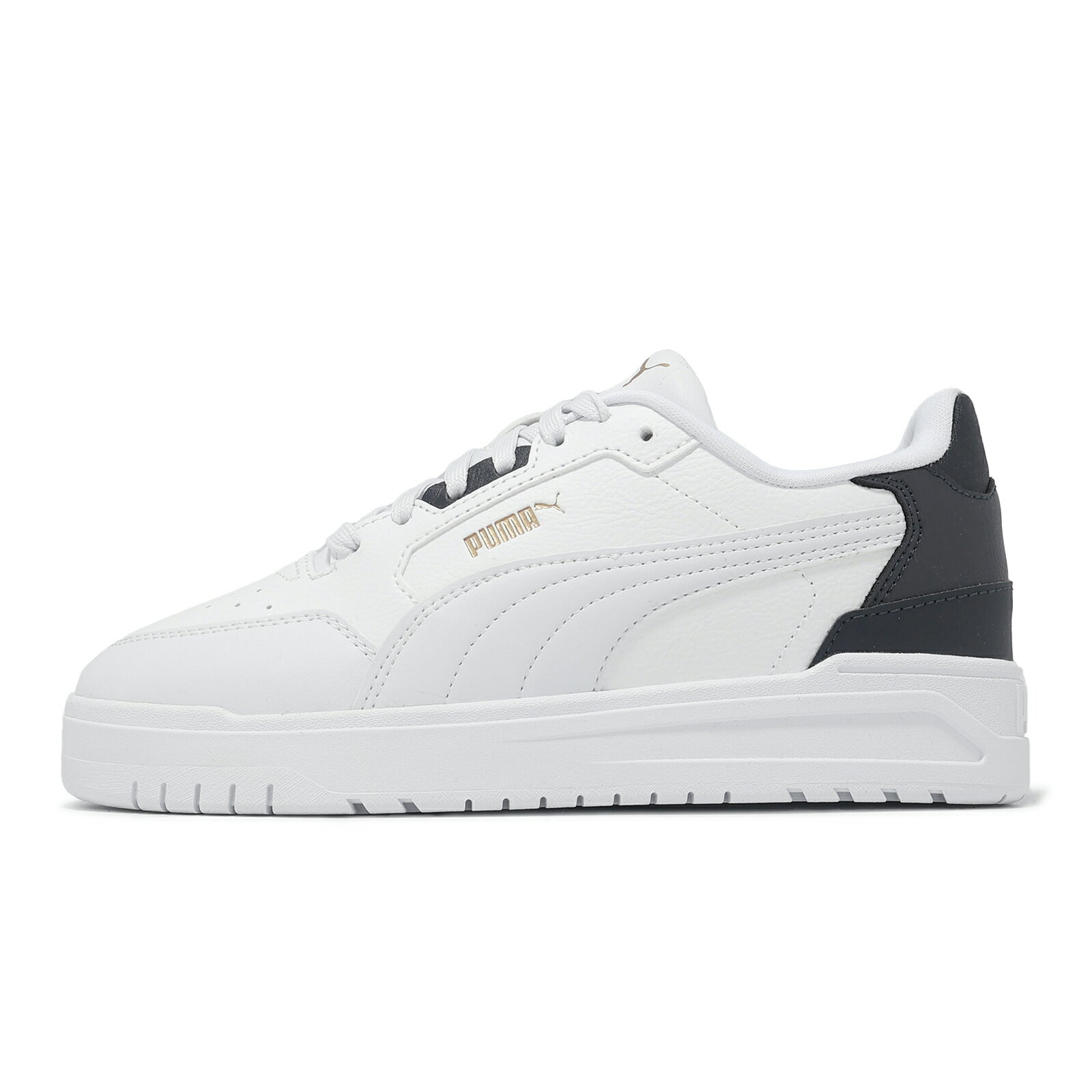 Puma 休閒鞋 Shuffle Downtown 男鞋 女鞋 白 藍 皮革 復古 經典
