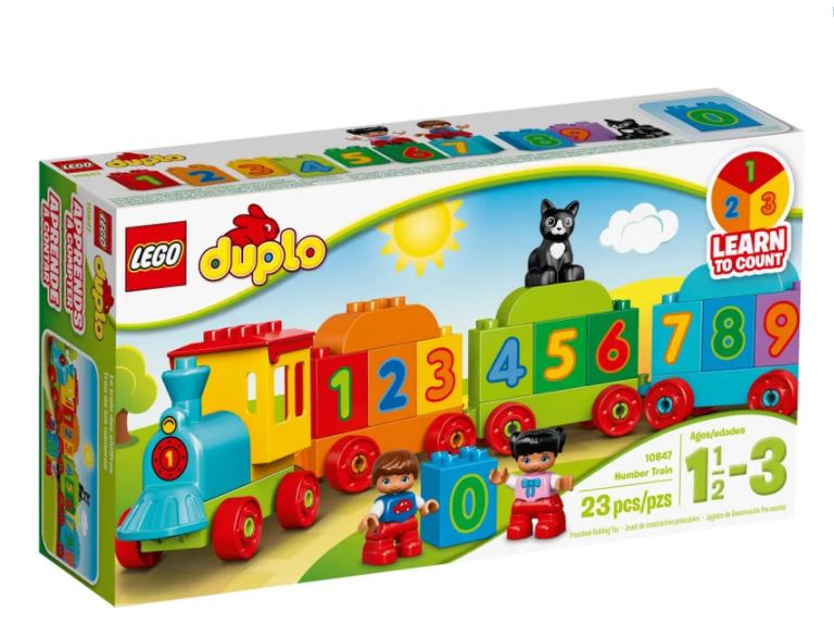 LEGO 樂高 Duplo 幼兒系列 Number Train 數字火車 10847