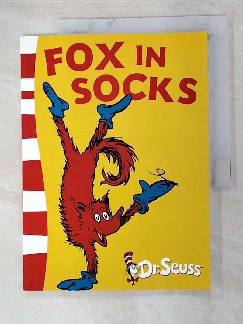 【書寶二手書T5／電玩攻略_JWK】Dr. Seuss Green Back Book: Fox In Socks_Dr. Seuss