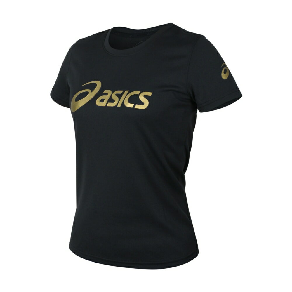 ASICS 女短袖T恤(免運 臺灣製 吸濕排汗 運動 上衣 慢跑 路跑 亞瑟士「K31416-90」≡排汗專家≡