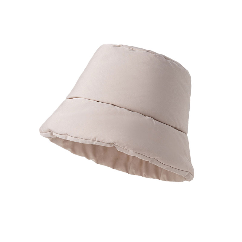 ANNAS 正韓羽絨棉直筒帽 帽子 漁夫帽 盆帽 水桶帽 造型帽 遮陽帽 個性 潮流 黑色 韓國 空氣感帽子 7