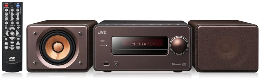 日本 空運 JVC EX-S55 CD 床頭 組合 USB MP3 木質振膜 棕色
