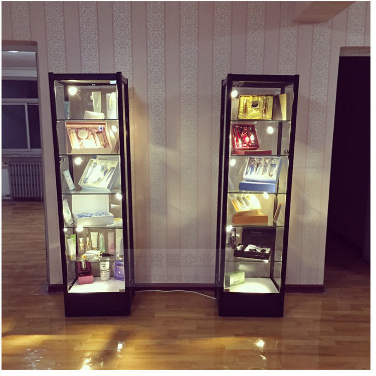 限時減免！免運 展示櫃 手辦櫃展示櫃透明玻璃櫃子家用禮品化妝品模型樂高展櫃高達擺件櫃八折下殺 打骨折 可開發票 加客服賴享受巨額減免金牌保障