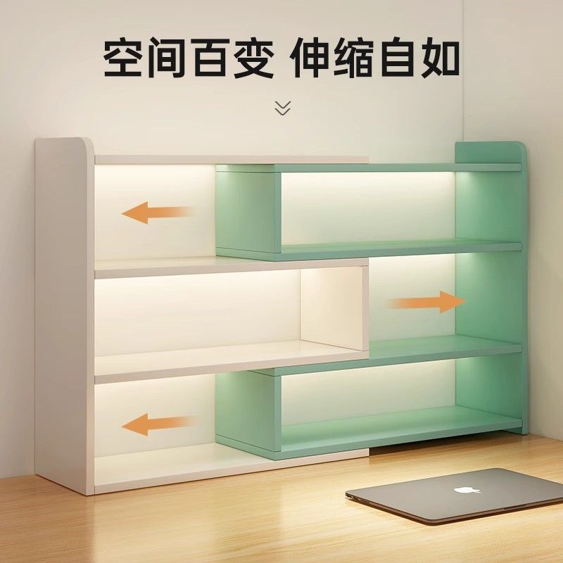 免運/速發 公司貨 開立發票 桌面置物架新款多層書架收納架大容量小型書櫃架辦公桌儲物架 支援安裝 快速出貨
