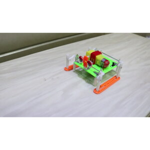 【優選百貨】滑步機器人雙足漫步兒童科技小制作材料STEM學生發明科學實驗玩具[DIY]