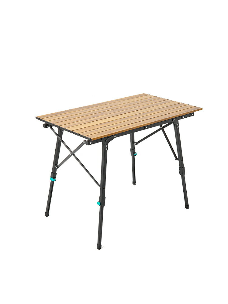 戶外折疊桌便攜式桌椅鋁合金蛋卷桌超輕野餐露營野營用品升降桌子