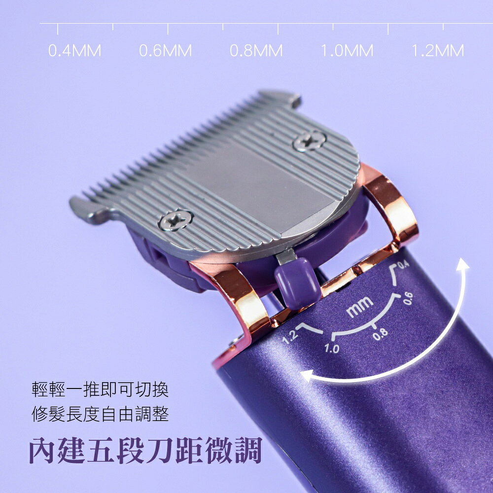 【KINYO】陶瓷強勁專業電剪 (HC) 陶瓷刀頭  電量顯示 充插兩用 ｜電剪 電推 剪髮 父親節 7