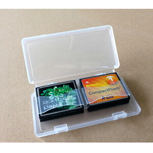 ◎相機專家◎ 透明記憶卡盒 CF 內存卡收納盒 可收納4CF 方便攜帶 防塵 GK-4CF【跨店APP下單最高20%點數回饋】