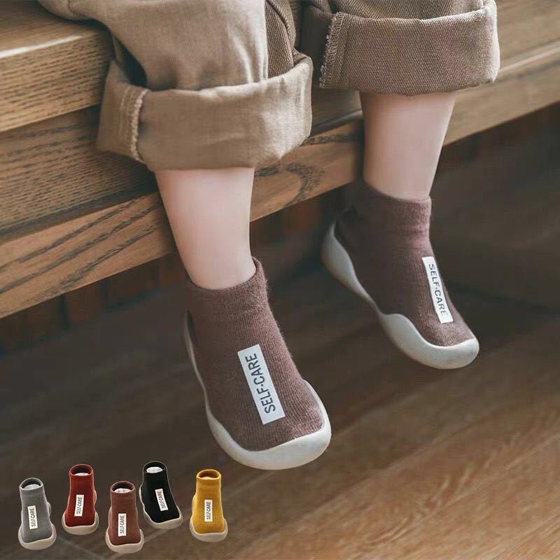 嬰兒學步鞋軟底防滑春秋寶寶襪子鞋室內外走路早教嬰幼兒透氣鞋襪