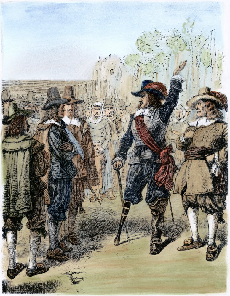 Posterazzi: Arrival Of Stuyvesant 1647 Nthe Arrival Of Peter Stuyvesant ...