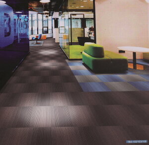 商用辦公室地毯加厚巨東方塊地毯寫字樓會議室拼接瀝青條紋