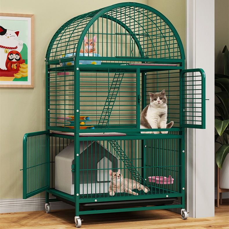 貓籠子貓別墅自由空間室內家用帶廁所圓頂超大貓舍貓窩小型貓咪籠
