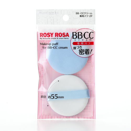 <br/><br/>  ROSY ROSA CC霜專用粉撲 2入<br/><br/>