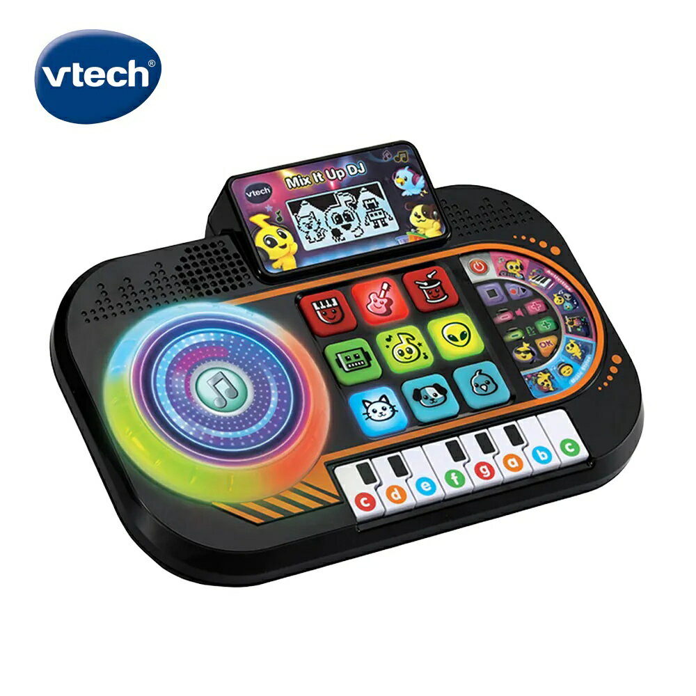 Vtech 小DJ多功能混音器-酷炫黑★衛立兒生活館★